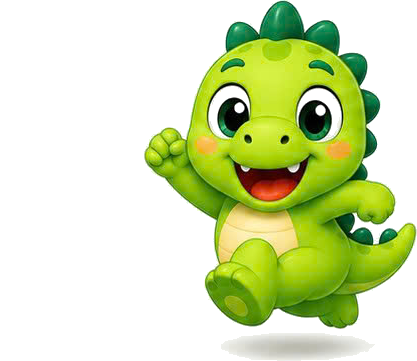 Dino chạy nhảy vui vẻ